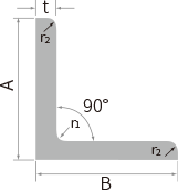 앵글 규격 도면